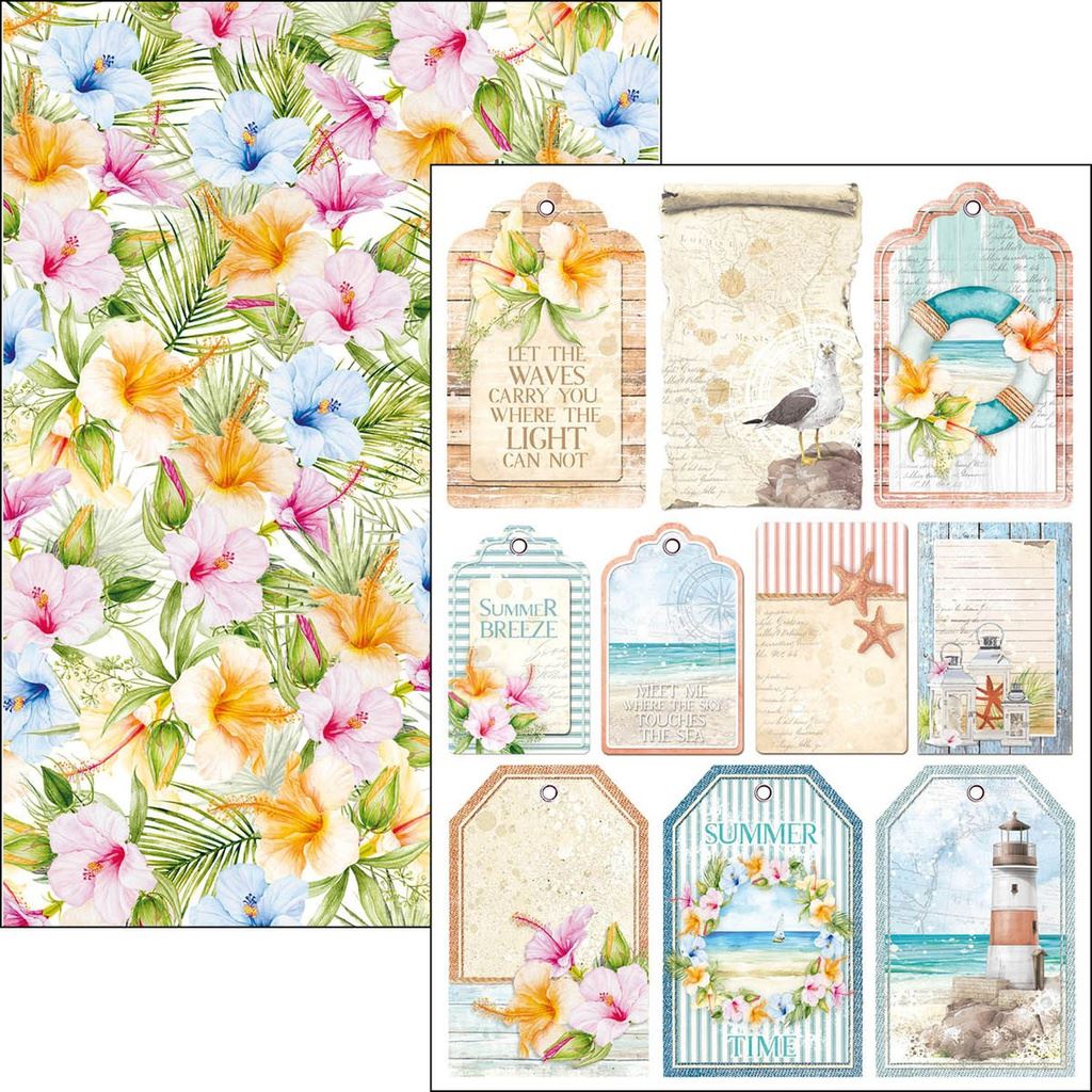 Ciao Bella Summer Breeze A4 Creative pad