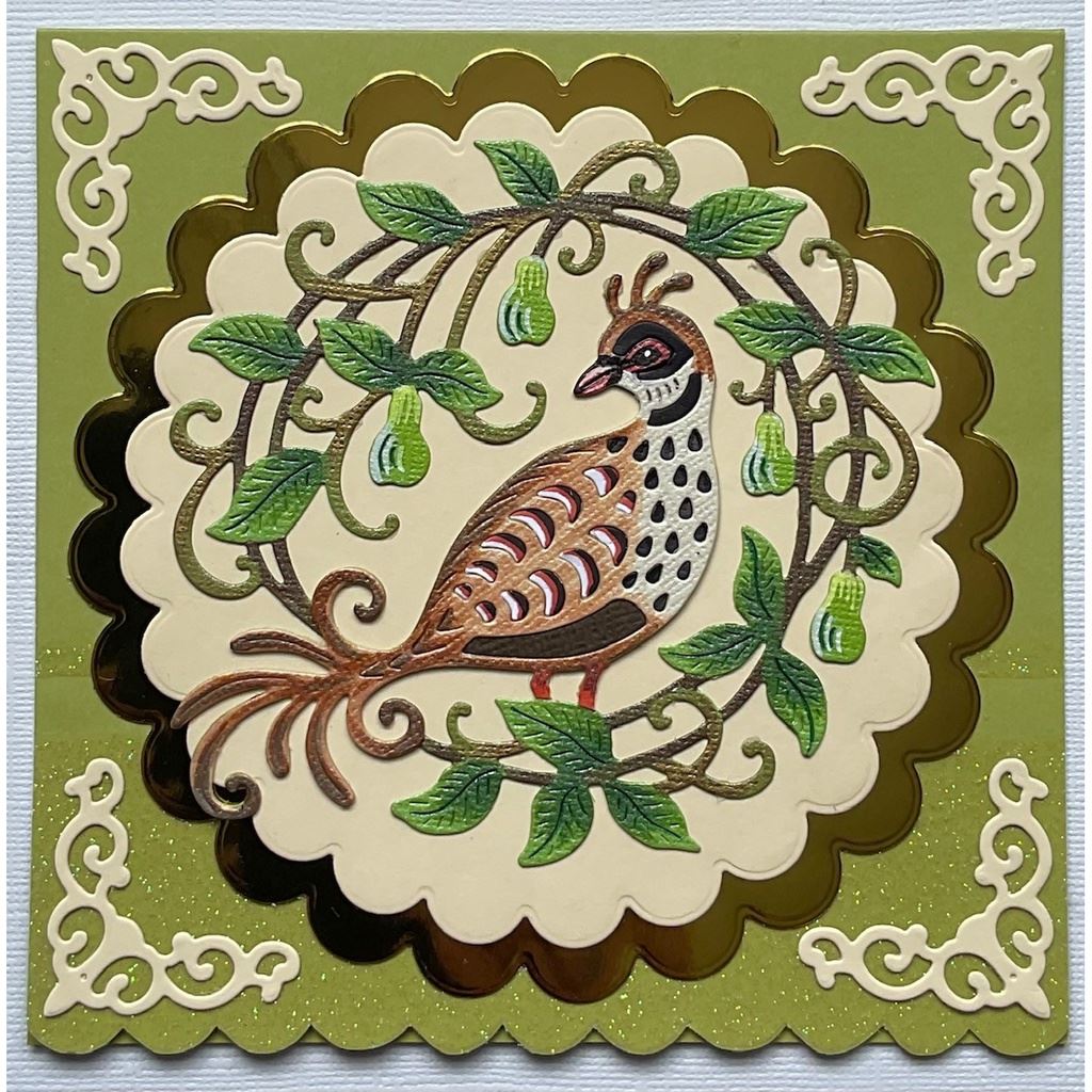 On the first day of Christmas Sweet Dixie Cutting Die