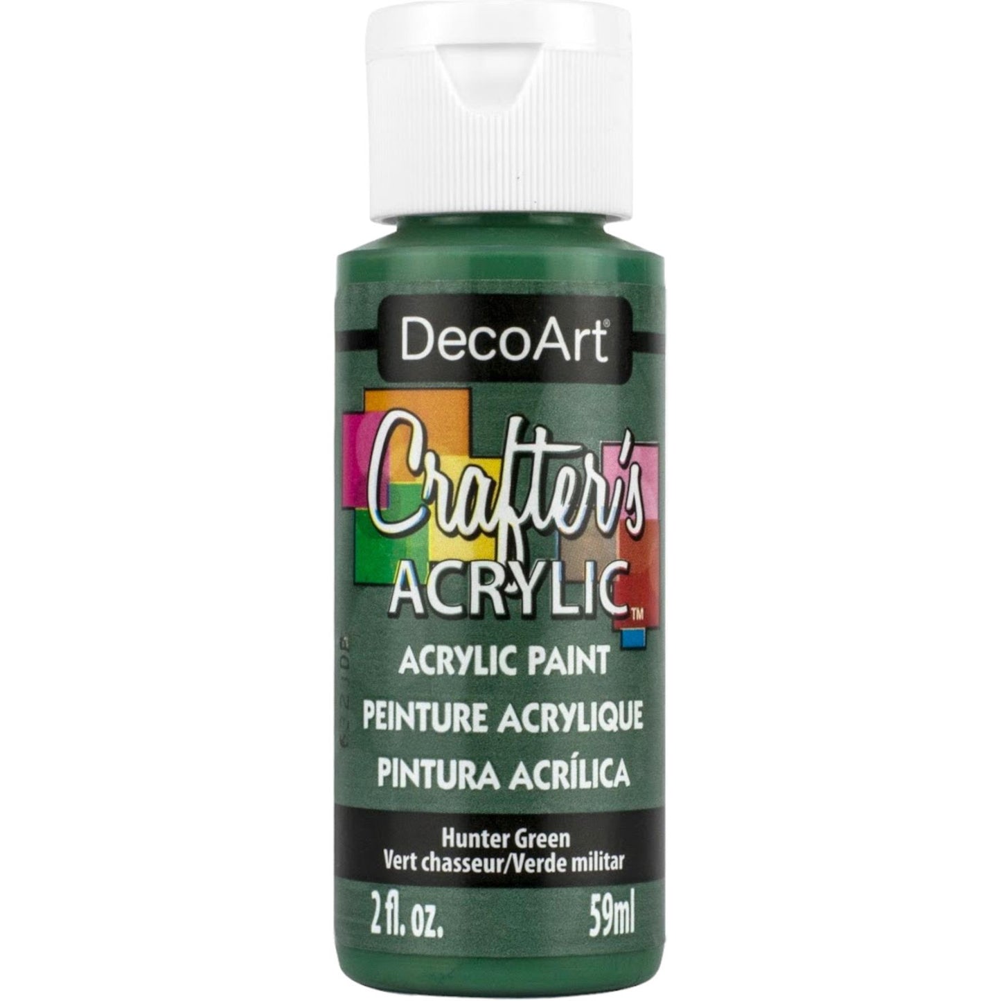 DecoArt Hunter Green Crafters Acrylic 2oz