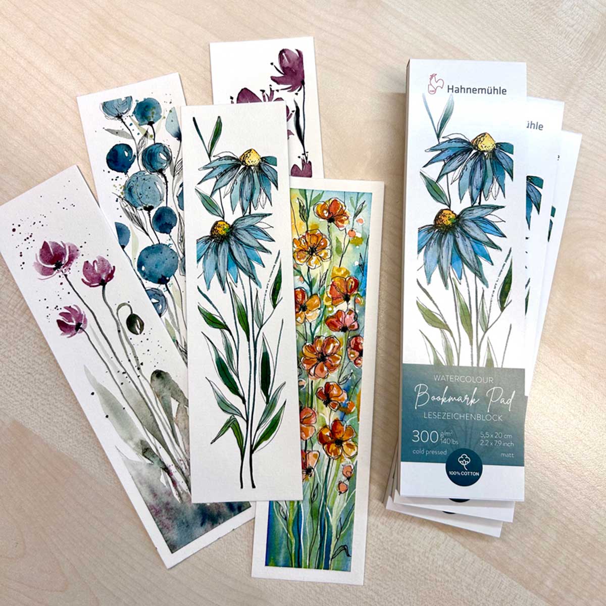 Hahnemuhle Watercolour Bookmark Pad 300gsm
