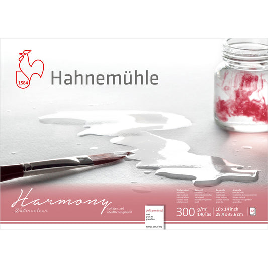 Hahnemuhle Harmony Watercolour Block 300gsm