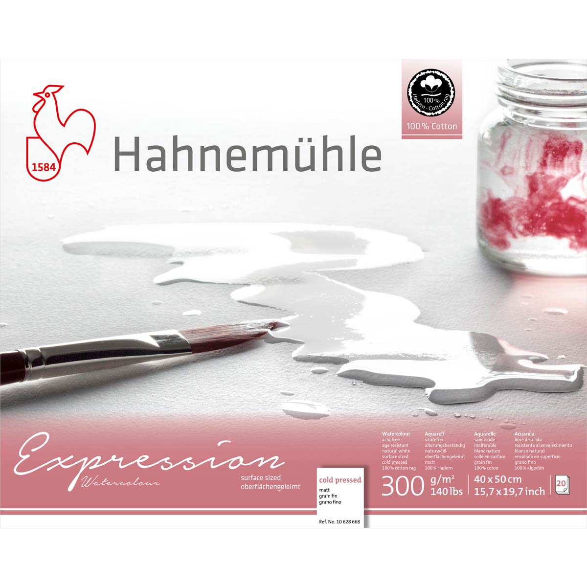 Hahnemuehle Expression Watercolour Pad  (Cold Pressed)