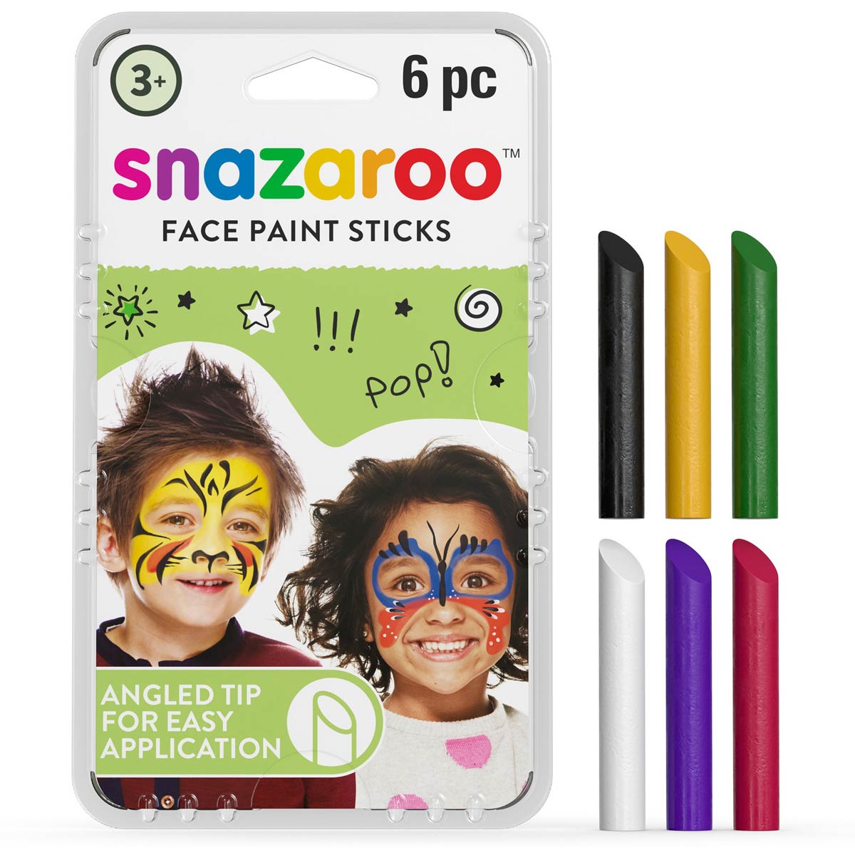 Snazaroo - 6 Sticks - Adventure