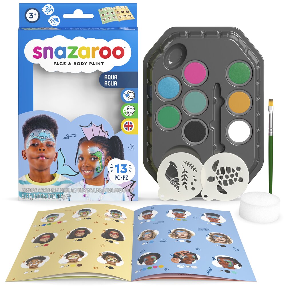 Snazaroo Underwater Face Painting Kit
