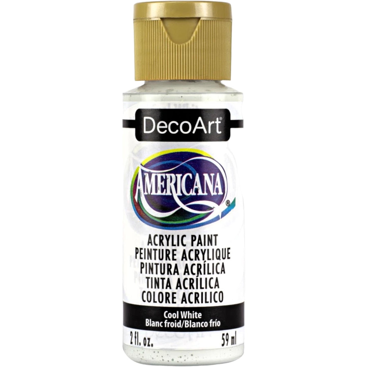 DecoArt Cool White Americana Acrylic 2oz