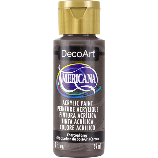 DecoArt Charcoal Grey Americana Acrylic 2oz