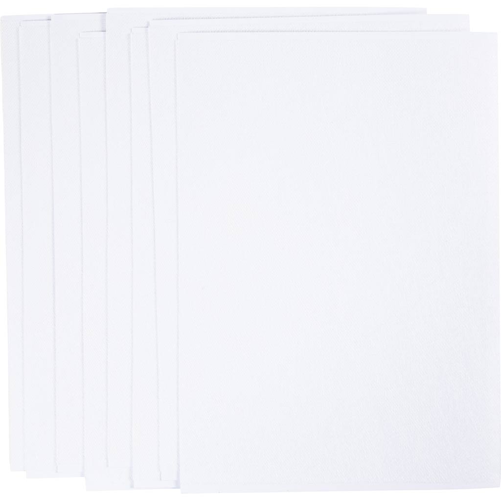 Stitch and Rinse Away Sheet, A5, sheet 148,5x210 mm, white, 24 sheet/ 1 pack