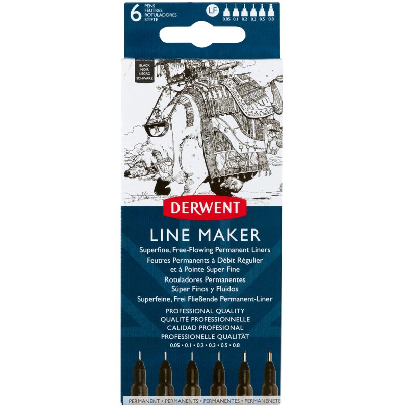 Derwent Line Maker Black (6)