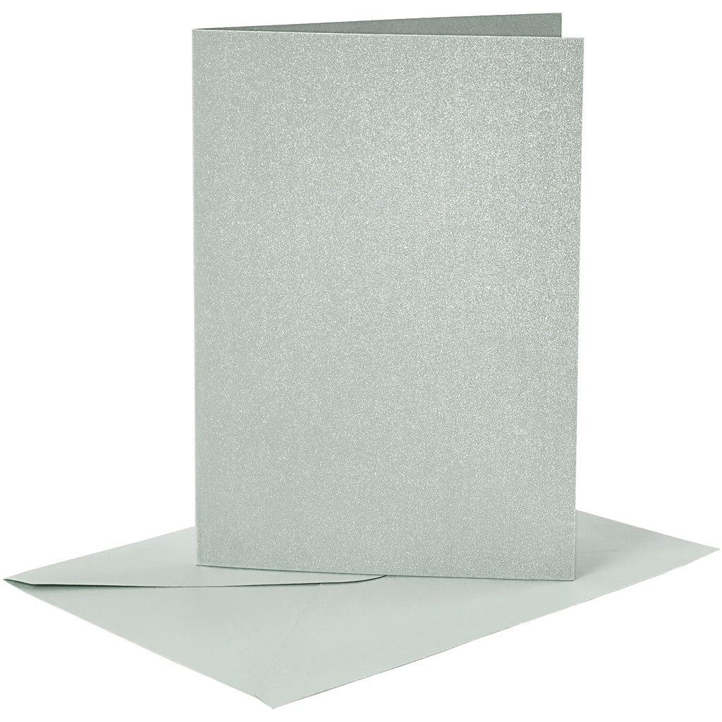 Creativ Pearlescent Finish Card & Envelope Blanks Various Sizes