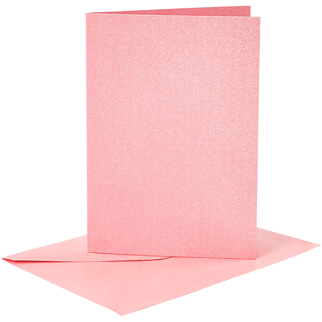 Creativ Pearlescent Finish Card & Envelope Blanks Various Sizes