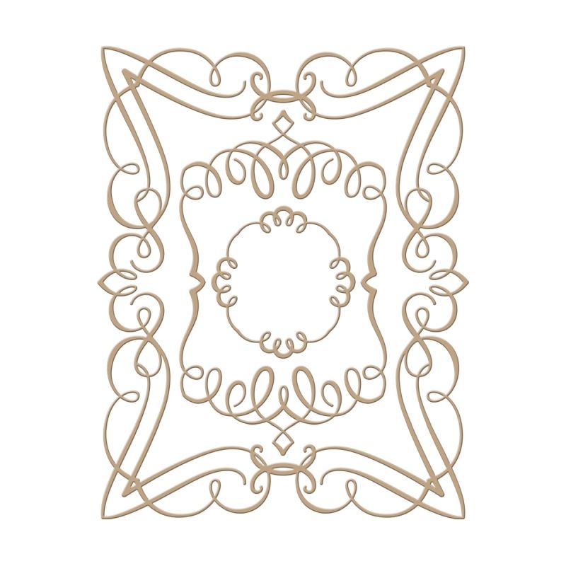 Elegant Rectangle Glorious Glimmer Plate