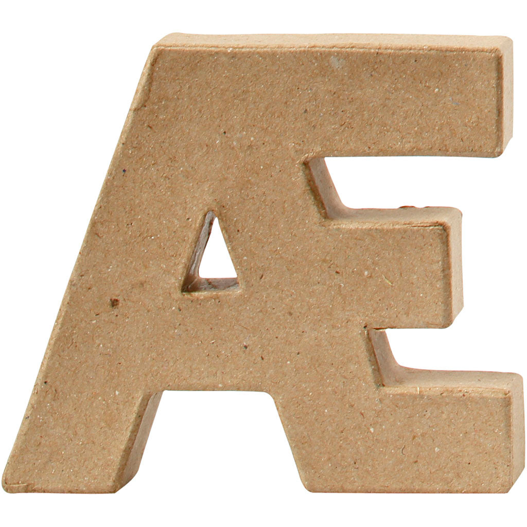 Handmade Papier Mâché Letters A -Z 10cm