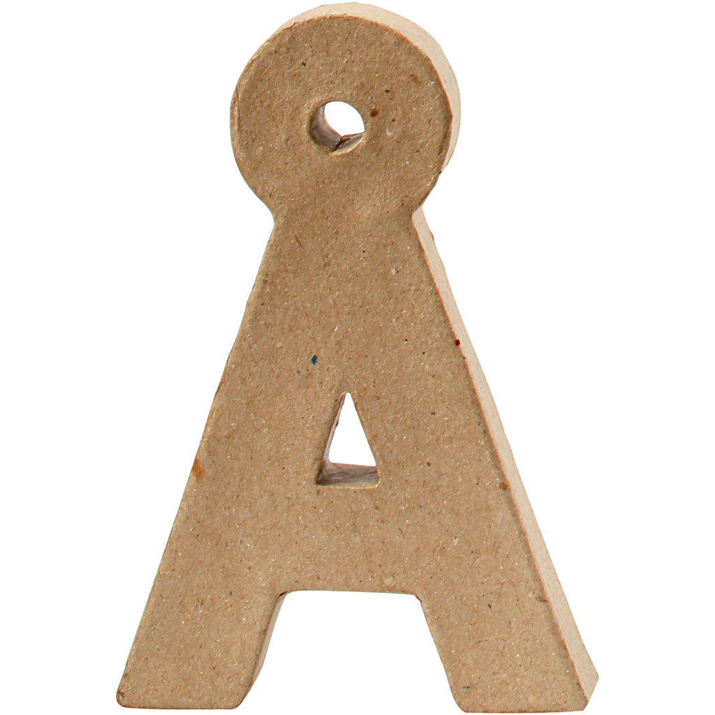 Handmade Papier Mâché Letters A -Z 10cm