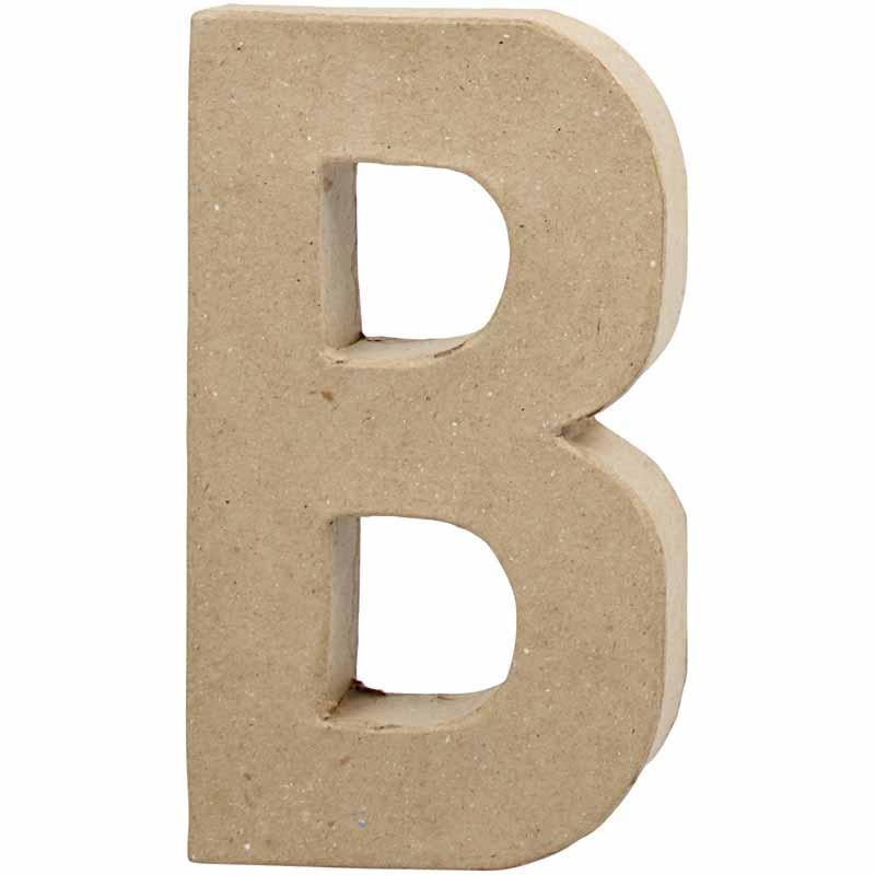 Handmade Papier Mâché Letters A-Z 10cm