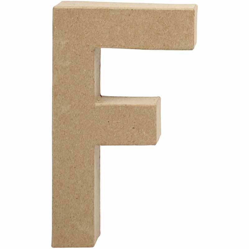 Handmade Papier Mâché Letters A-Z 10cm