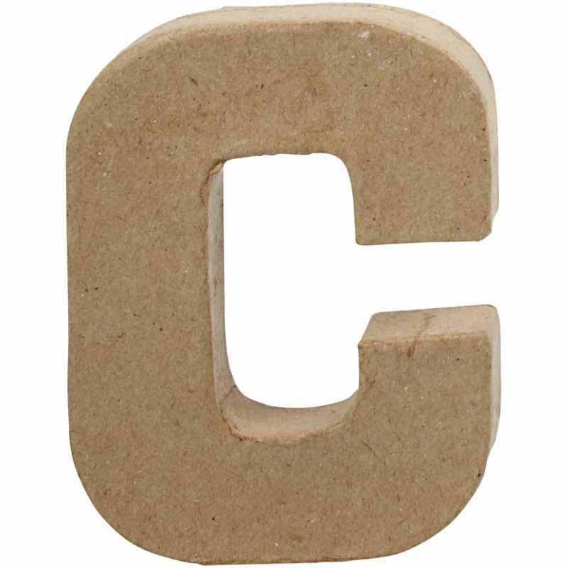 Handmade Papier Mâché Letters A -Z 10cm