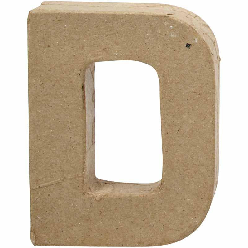 Handmade Papier Mâché Letters A -Z 10cm