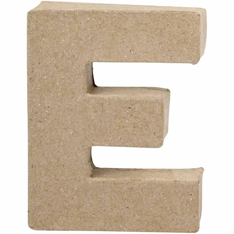 Handmade Papier Mâché Letters A -Z 10cm