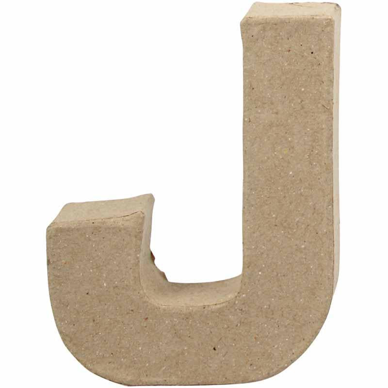 Handmade Papier Mâché Letters A -Z 10cm