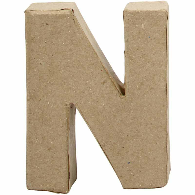 Handmade Papier Mâché Letters A -Z 10cm