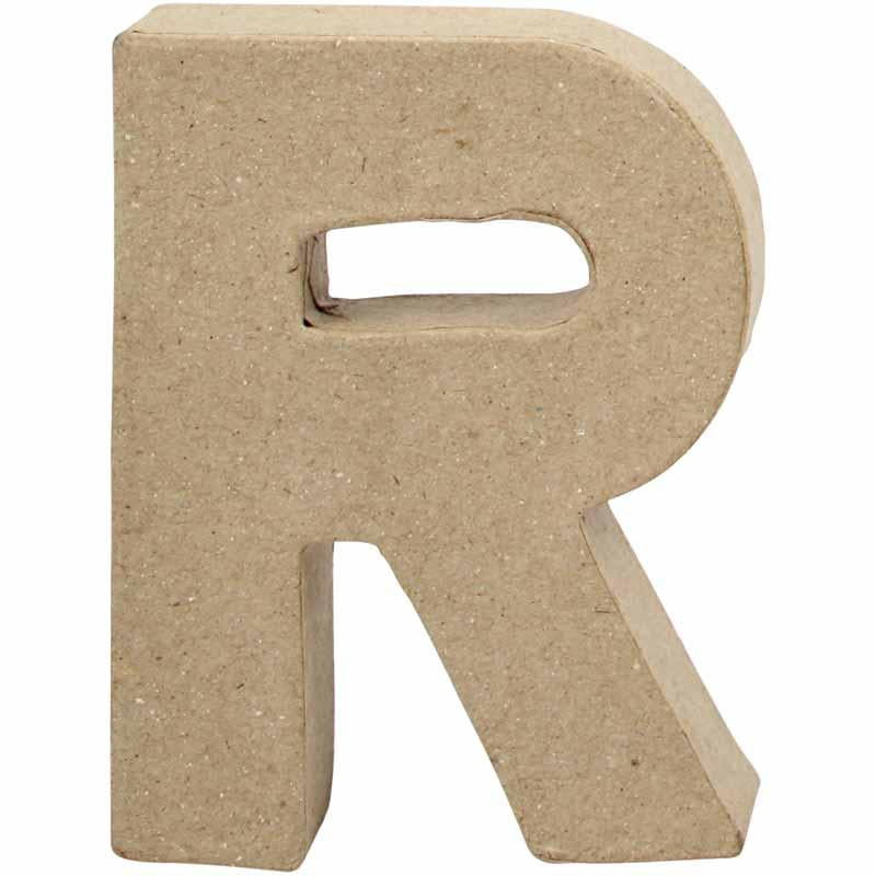 Handmade Papier Mâché Letters A -Z 10cm