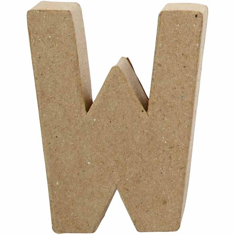 Handmade Papier Mâché Letters A -Z 10cm