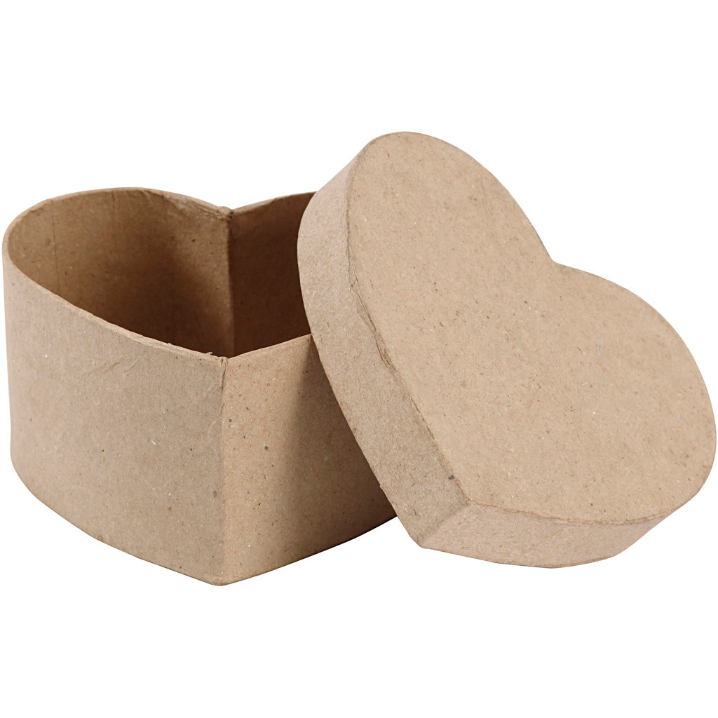 Heart Shape Papier Mache Boxes