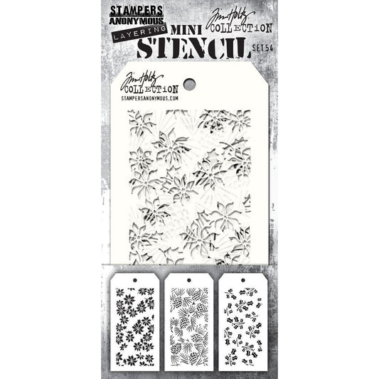 Tim Holtz - Mini Layering Stencils Set 54