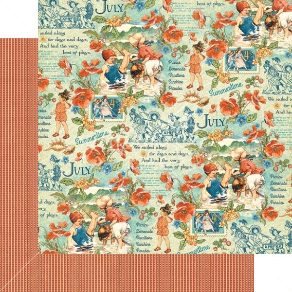 July Montage Sold in Packs of 10 Sheets
