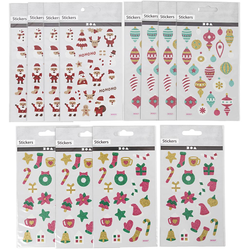 Glitter Sticker Sheets