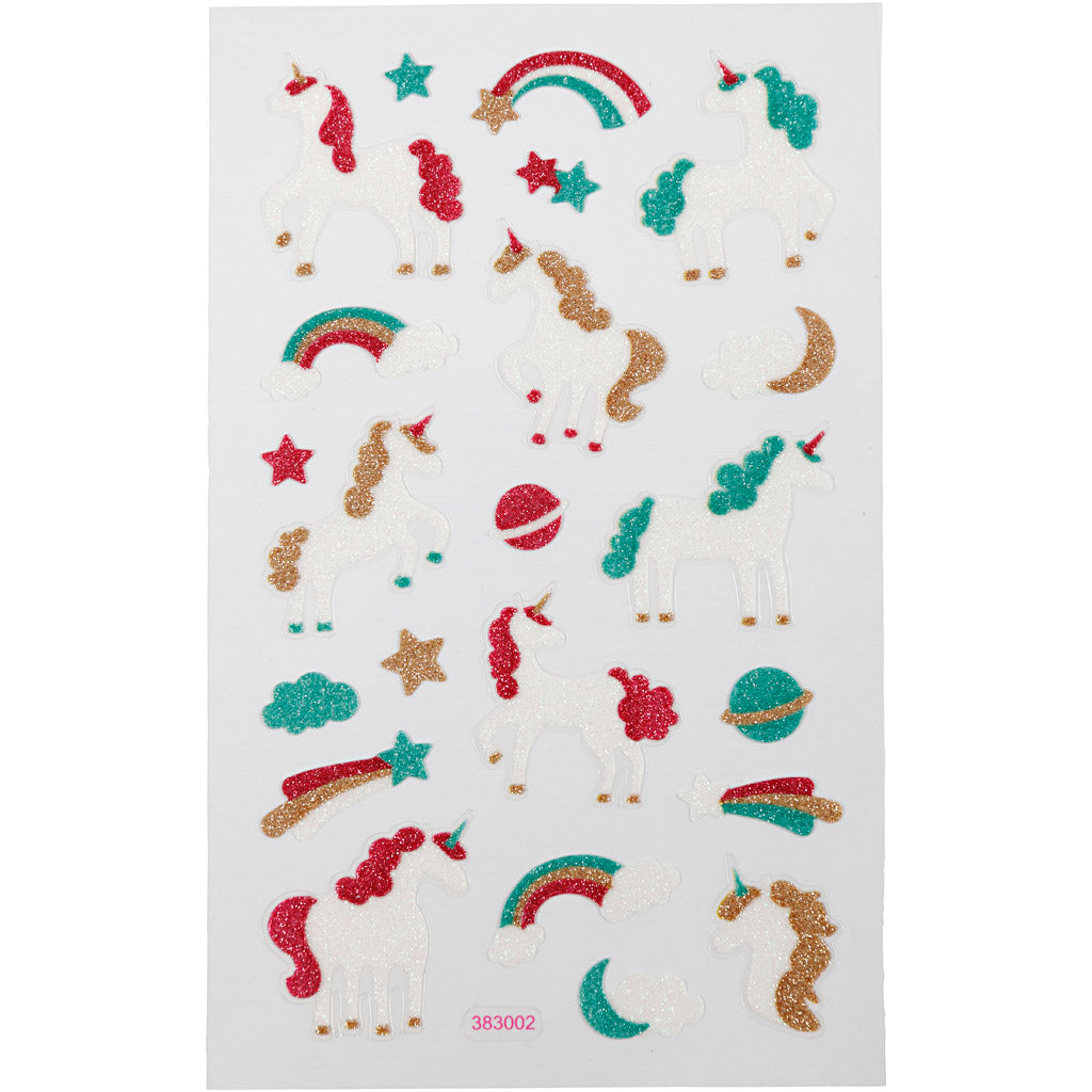 Glitter Sticker Sheets