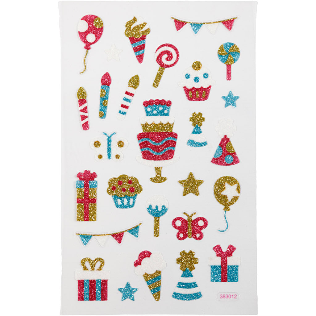 Glitter Sticker Sheets