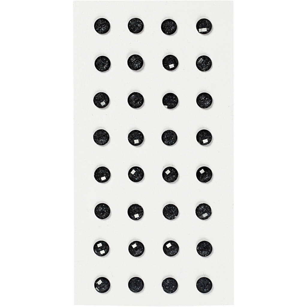 Creativ Rhinestones – 8 mm Diameter, 32 Pieces per Pack