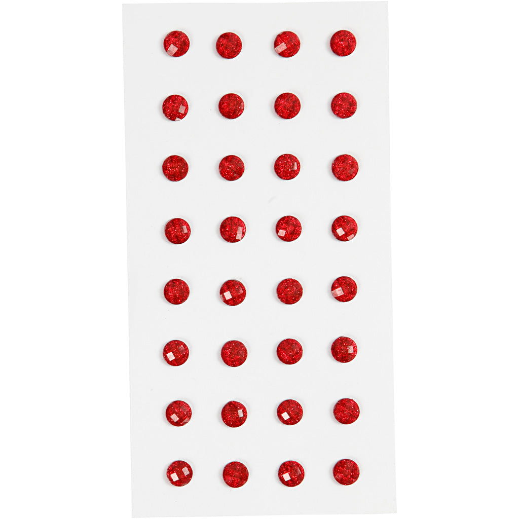 Creativ Rhinestones – 8 mm Diameter, 32 Pieces per Pack