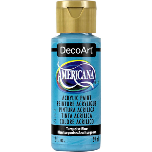 DecoArt Turquoise Blue Americana Acrylic 2oz