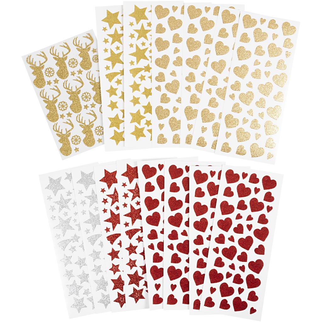 Glitter Sticker Sheets