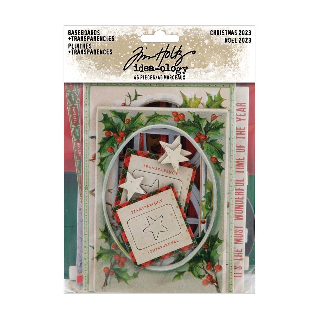 Tim Holtz idea-ology - Baseboards + Transparencies