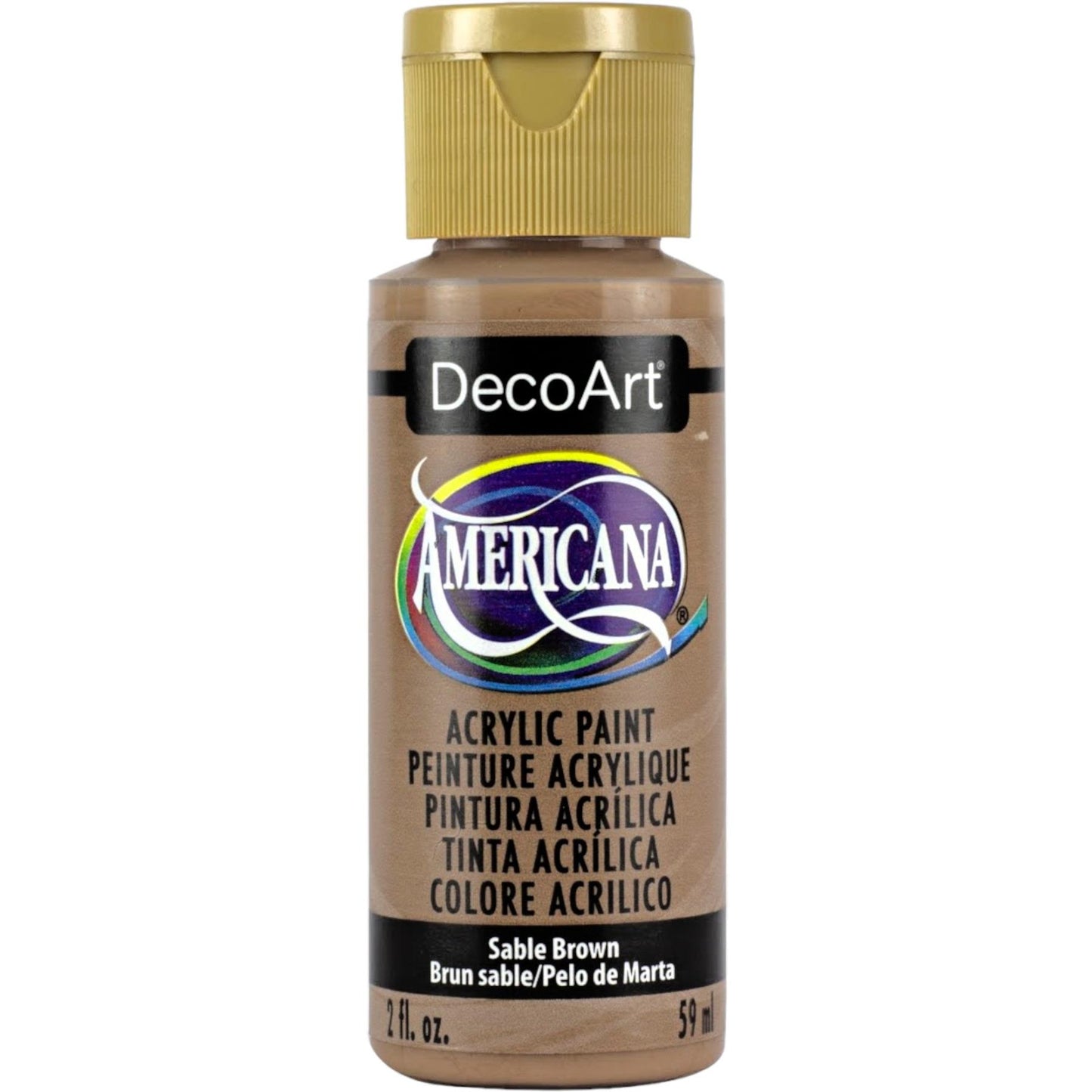 DecoArt Sable Brown Americana Acrylic 2oz