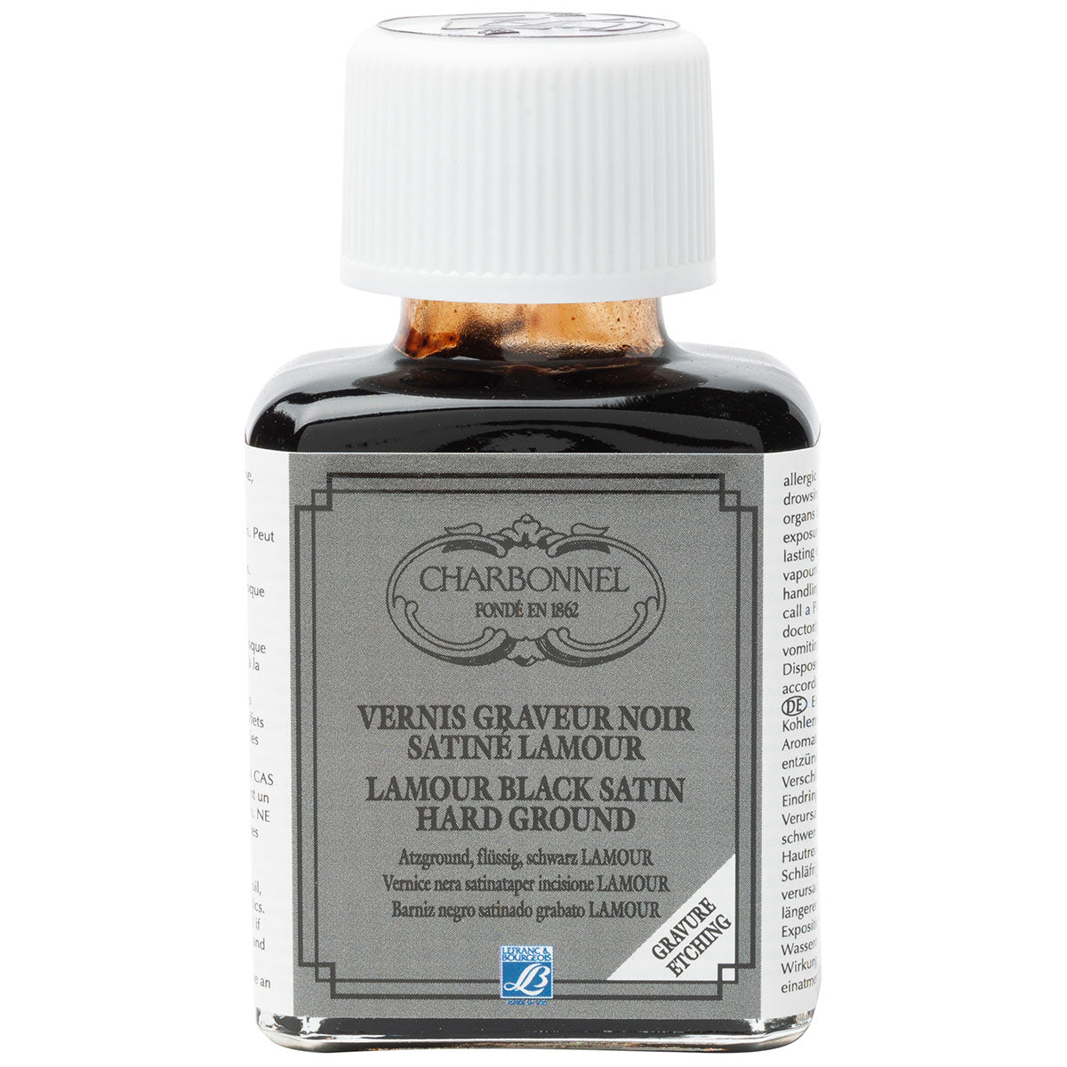 Charbonnel - Lamour Black Satin Engraver