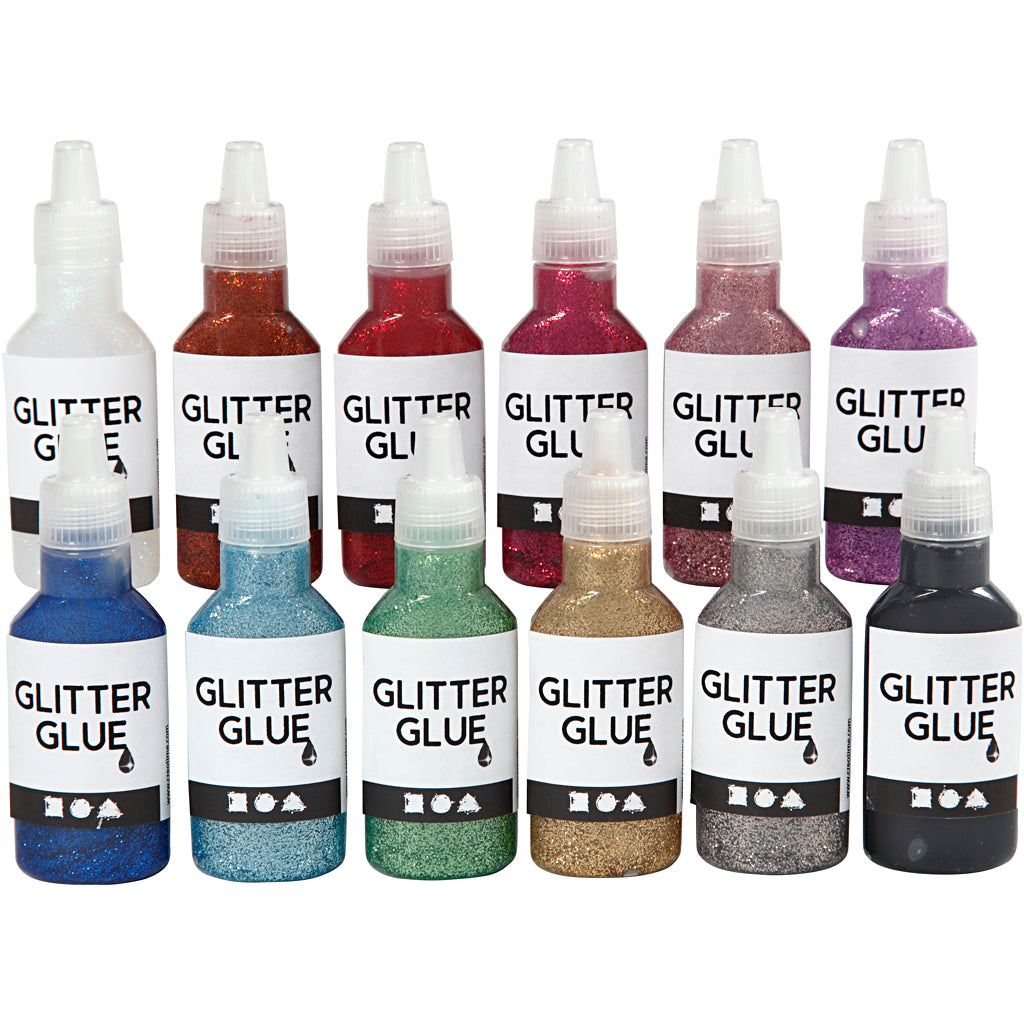 Creativ Glitter Glue Bottles