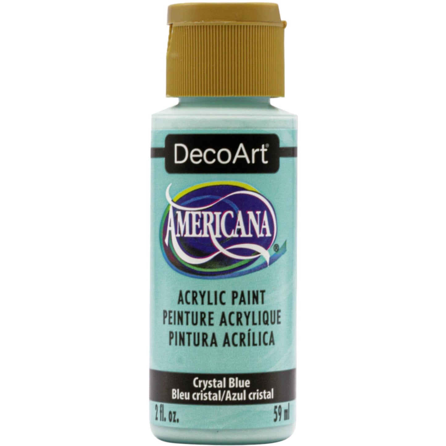 DecoArt Crystal Blue 2oz Americana Acrylic