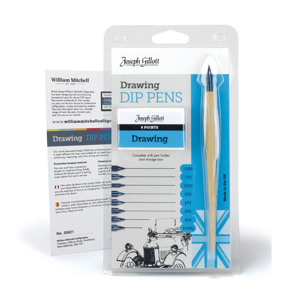 Joseph Gillott Drawing Pens Set