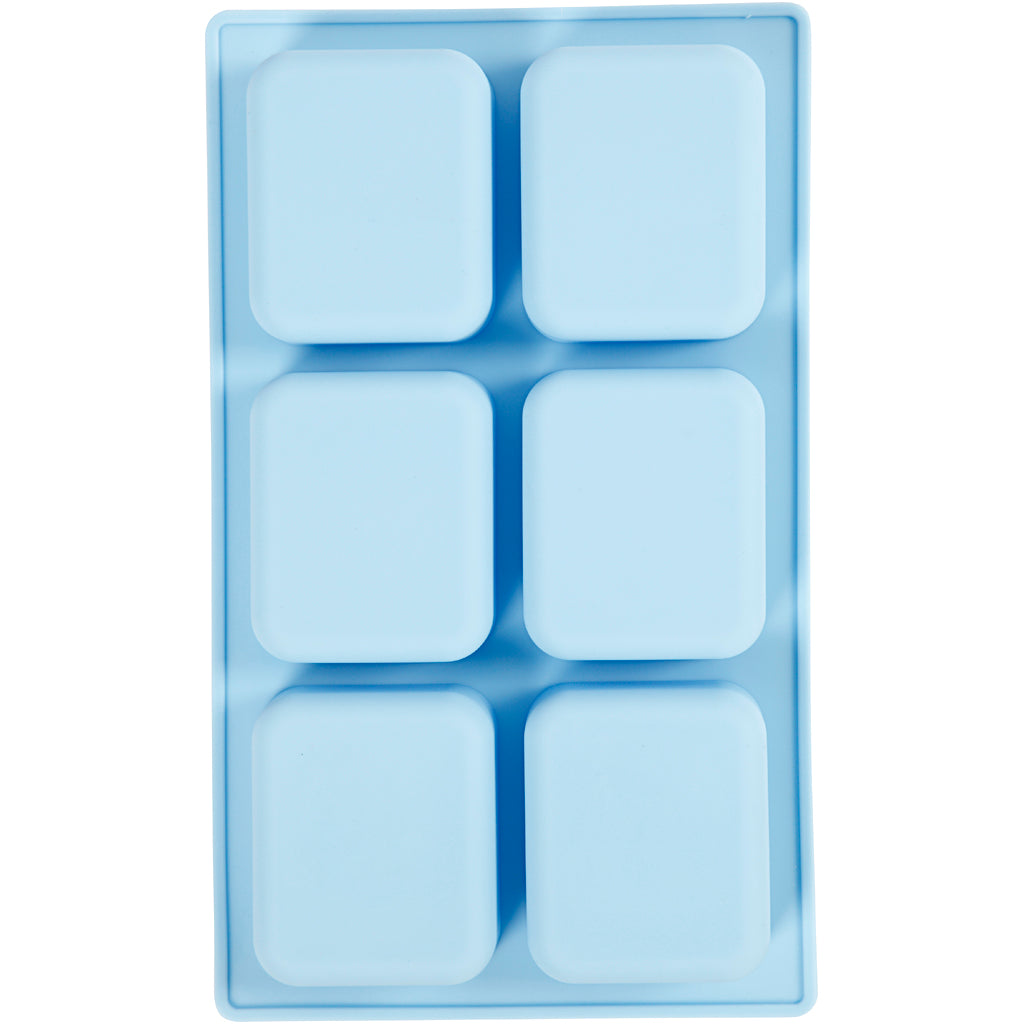 Silicone Mould, H: 2,5 cm, L: 7 cm, W: 5,9 cm, 100 ml, 1 pc