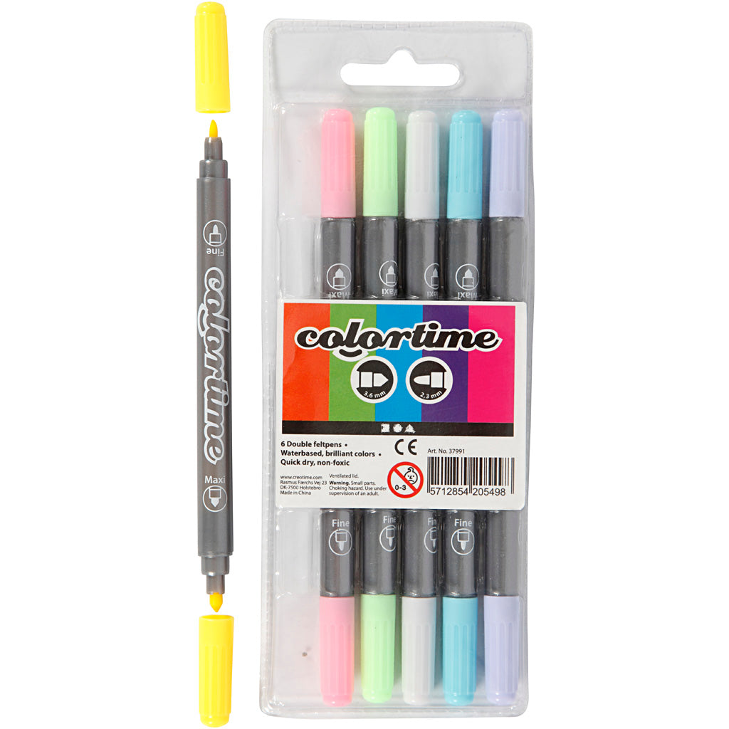 Colortime Double Marker Packs