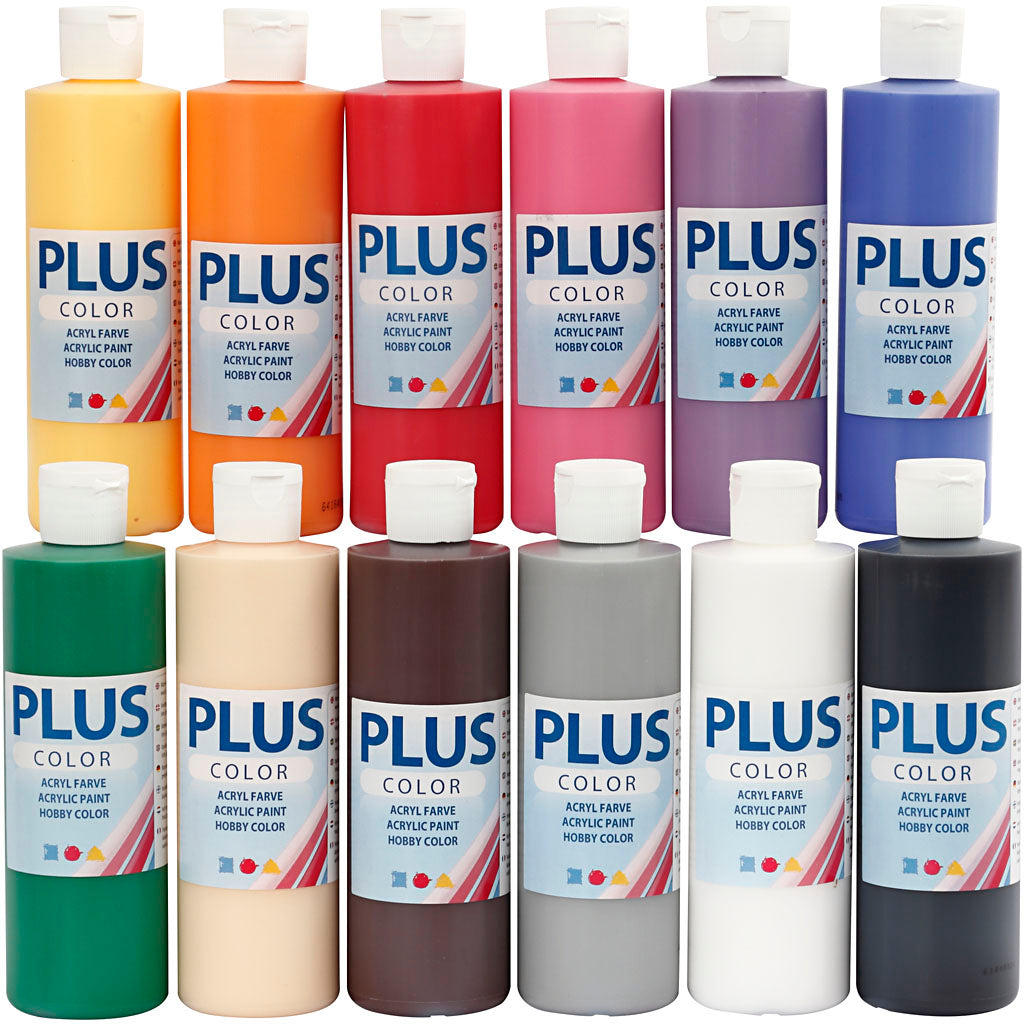Plus Color Watercolour Craft Paint Sets