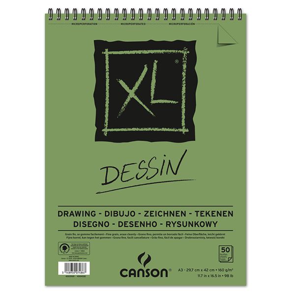 Canson - XL Drawing Spiral Pad