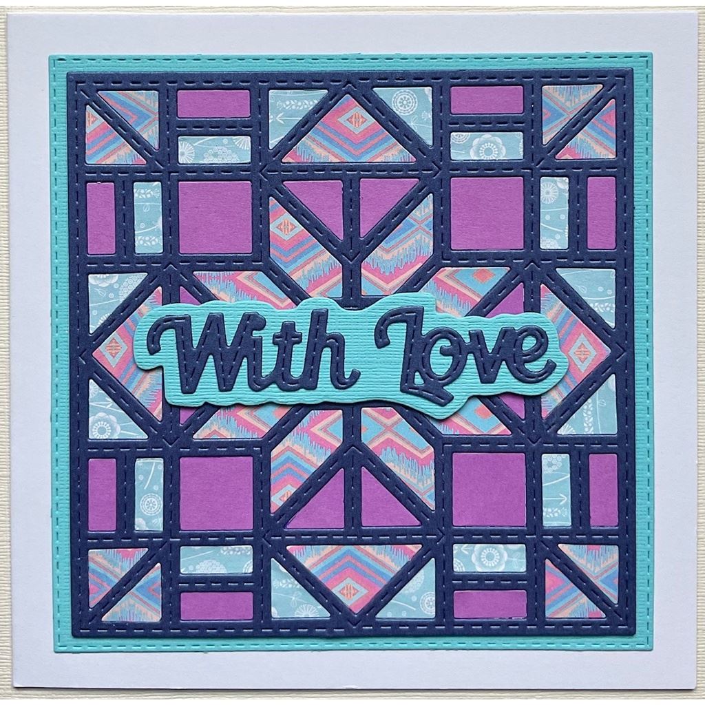Patchwork Quilt Sweet Dixie Cutting Die
