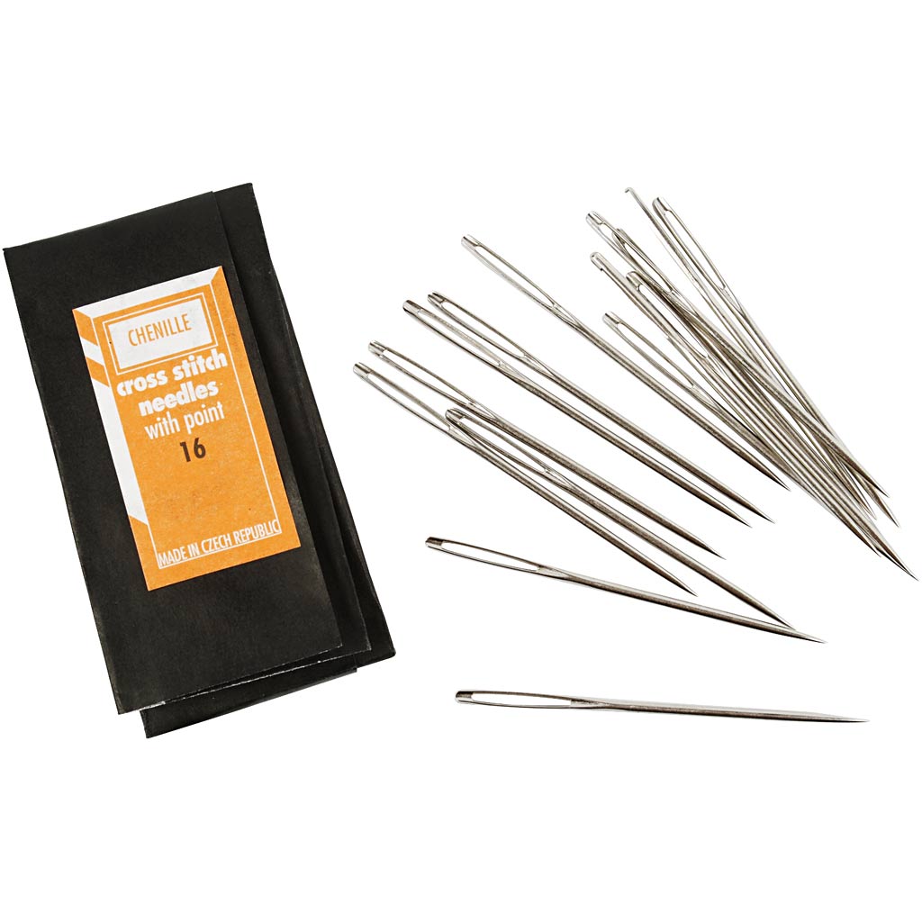 Cross Stitch Needles, 25 pc/ 1 pack