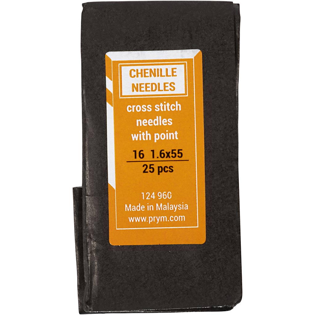 Cross Stitch Needles, 25 pc/ 1 pack