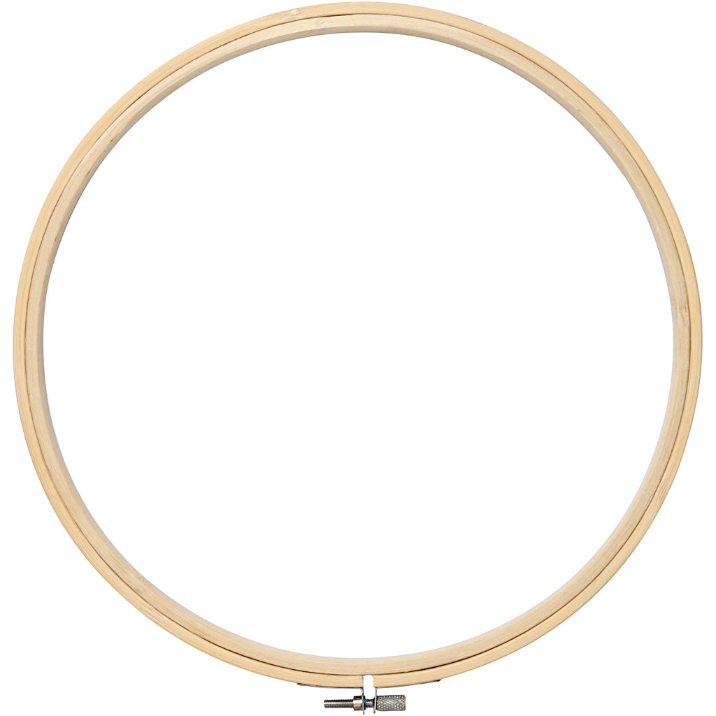 Embroidery frame, dia. 25 cm, 1 pc